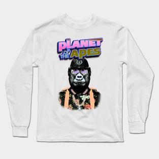 Planet Of The Apes - Engraving Style Long Sleeve T-Shirt